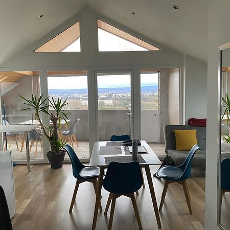 Appart' Terrasse Vue Exceptionnelle 1Er Etage Монбельяр Екстер'єр фото